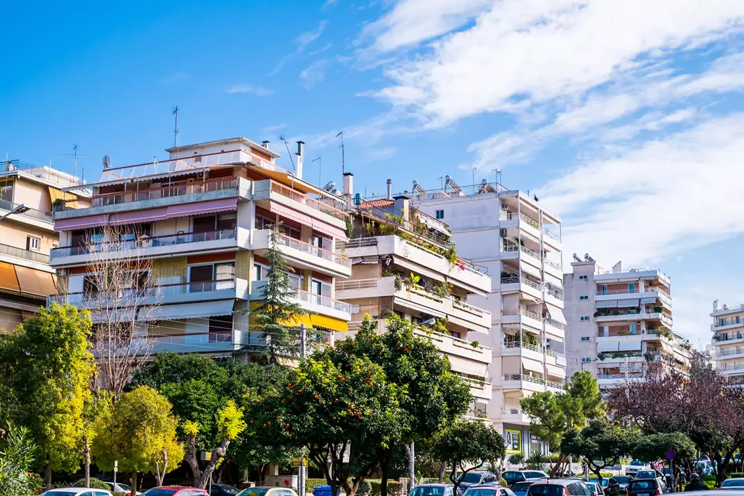 Blocks of flats Athens