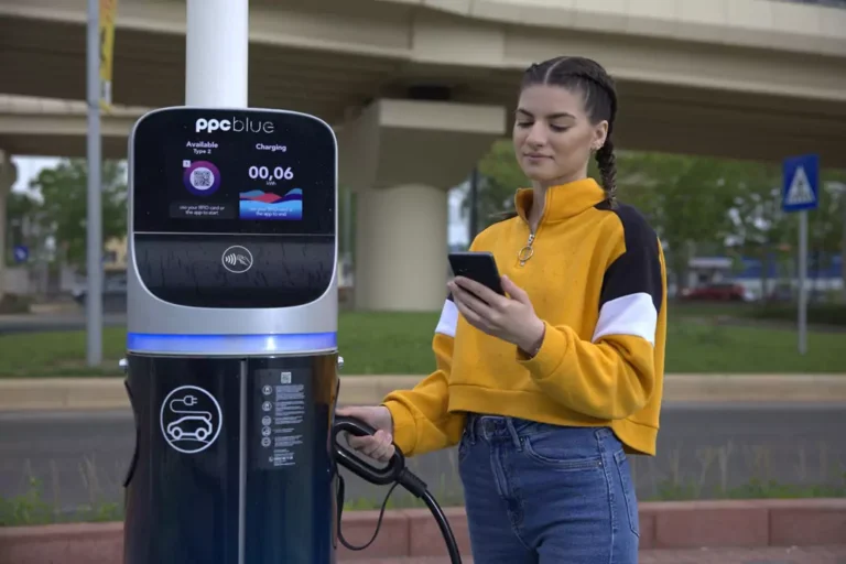 ppc blue charging point