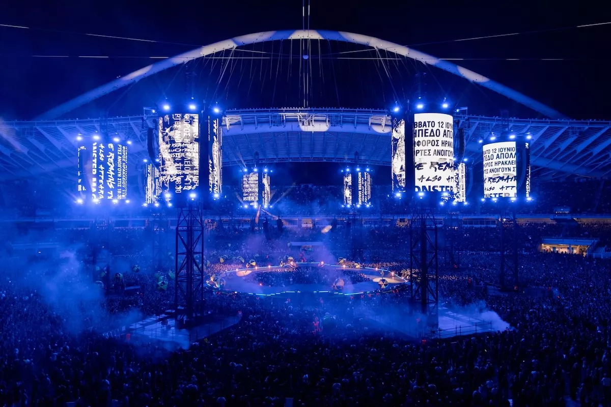 Metallica Athens show